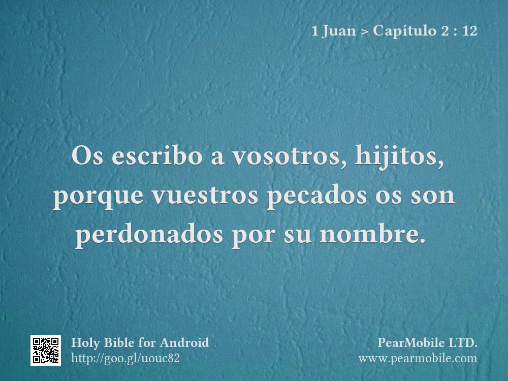 1 Juan, Capítulo 2:12